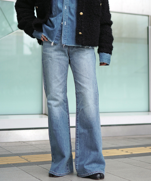モダンフレアデニム（デニムパンツ）｜EVERYDAY I LIKE.（エヴリディ