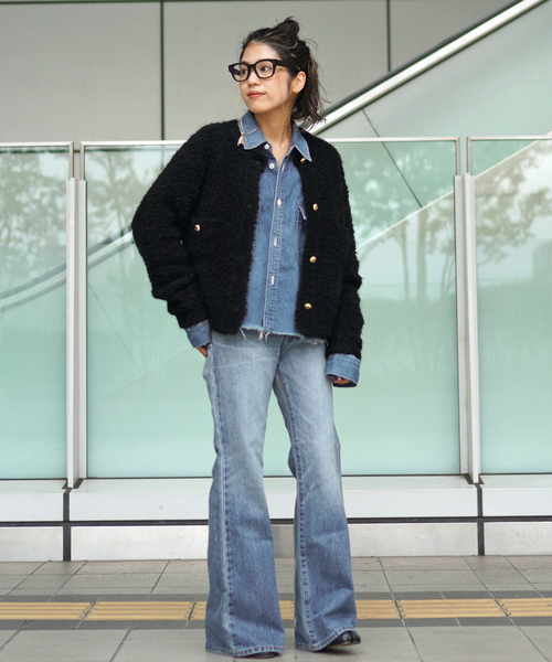 deuxieme classe EVERYDAY I LIKE. フレアパンツ モダンフレアデニム（デニムパンツ）｜EVERYDAY I LIKE