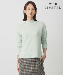 【WEB限定】YAK BLEND ハイネック ニット