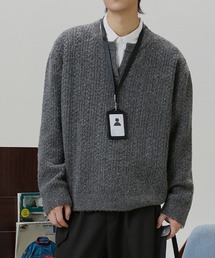 TOBEE | 【TOBEE】ヘンリーネックニット セーター/オーバーサイズ ニットポロ(ニット/セーター)