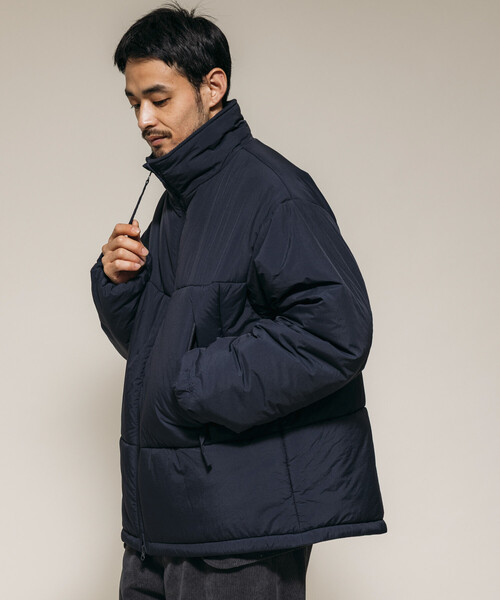 Firsthand（ファーストハンド）の「Firsthand/ファーストハンド PRIMALOFT PUFF JACKET / プリマロフト スタンドカラー パフ ジャケット / 中綿ブルゾン（ブルゾン・メンズ・ブラック/チャコールグレー/ネイビー・S/M/L）」の10枚目の写真