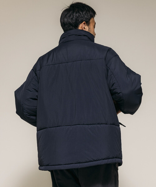 Firsthand（ファーストハンド）の「Firsthand/ファーストハンド PRIMALOFT PUFF JACKET / プリマロフト スタンドカラー パフ ジャケット / 中綿ブルゾン（ブルゾン・メンズ・ブラック/チャコールグレー/ネイビー・S/M/L）」の11枚目の写真