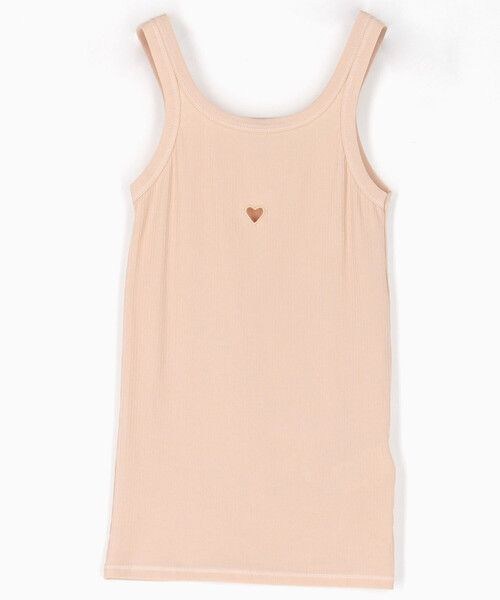 BASERANGE ベースレンジ　ハートタンクトップ　リブ　極美品 Baserange(ベースレンジ)/HEART TANK(ハート タンク