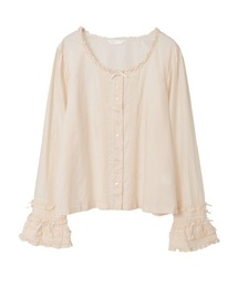 新品！PINK HOUSE♡フリル付きブラック半袖ブラウス PINK HOUSE（シャツ/ブラウス(半袖/袖なし)）のフリマアイテム一覧