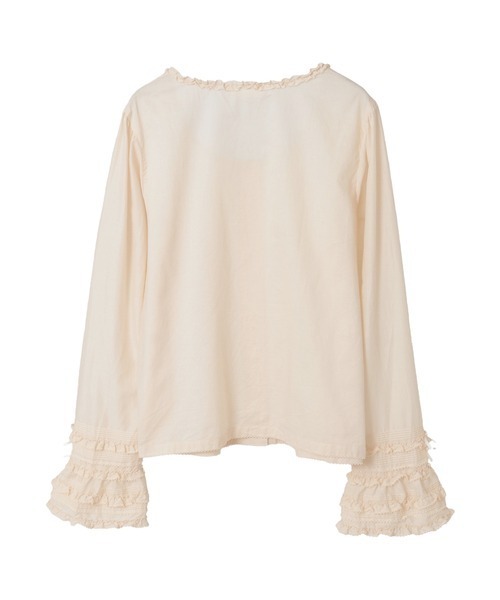 袖フリル使いローンブラウス（シャツ/ブラウス）｜PINK HOUSE