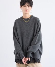 BARNYARDSTORM | BARNYARDSTORM / AQUAクループルオーバー【WEB限定カラー】(ニット/セーター)