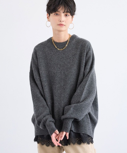 BARNYARDSTORM / AQUAクループルオーバー【WEB限定カラー】（ニット