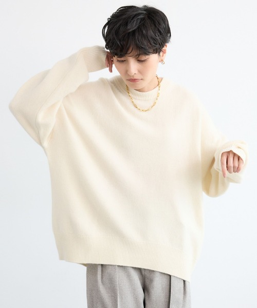 BARNYARDSTORMクルーネックニットセーターパープルフリー新品 BARNYARDSTORMクルーネックニットセーターパープルフリー新品 - メルカリ