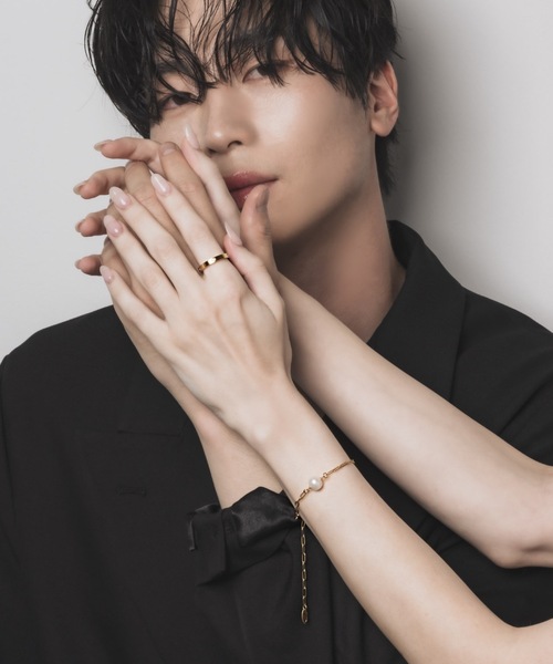 muku(ムク)の「BRACELET/ONE PEARL×OVAL(ブレスレット・レディース・ゴールド/シルバー・FREE)」の17枚目の写真