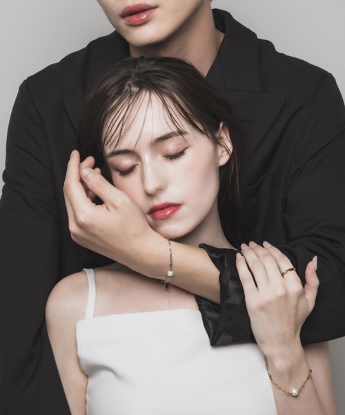 muku(ムク)の「BRACELET/ONE PEARL×OVAL(ブレスレット・レディース・ゴールド/シルバー・FREE)」の20枚目の写真