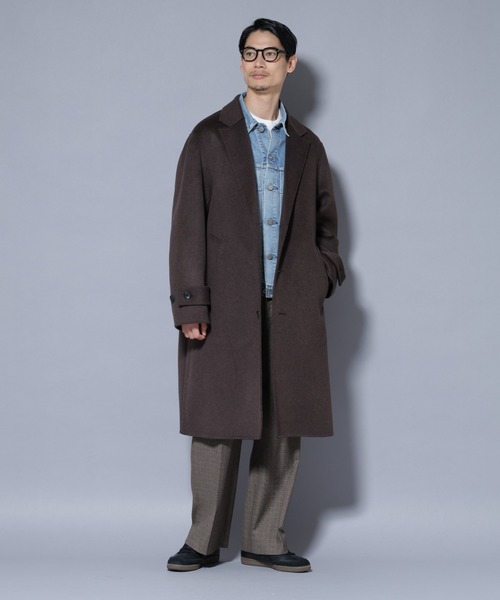 セール】ウールリバーチェスターコート（チェスターコート）｜NANO