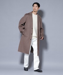 メンズのチェスターコート（ブラウン/茶色系）ファッション通販