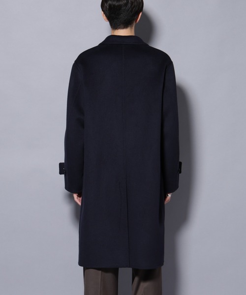 NANO universe(ナノユニバース)の「ウールリバーチェスターコート(チェスターコート・メンズ・ブラウン/モカ/ネイビー・M/L)」の6枚目の写真