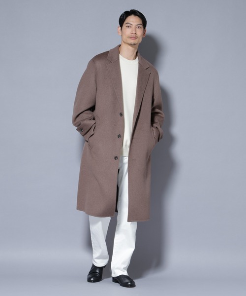 nano universe チェスターコート ブラウン Ｌ nano universe チェスターコート ブラウン L NANO universe（ナノ