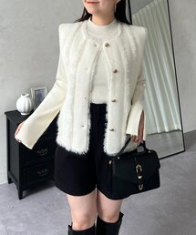 ベスト（ホワイト/白色系・フリンジ）ファッション通販 - ZOZOTOWN