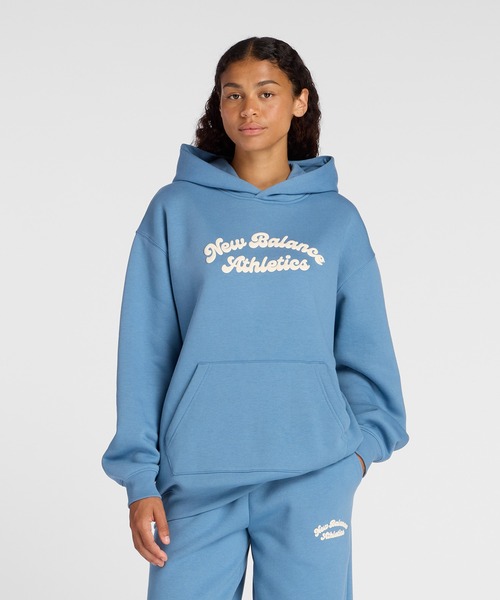 セール】Linear Heritage フリースフーディ（パーカー）｜New Balance