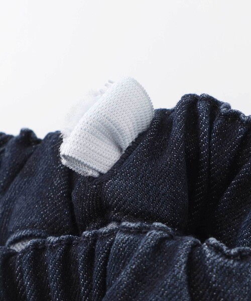 SLAP SLIP（スラップスリップ）の「【裏微起毛】折り返し裾チェックロングパンツ(80~130cm)（デニムパンツ・キッズ・ネイビー/ベージュ・130cm/120cm/90cm/80ｃｍ/110cm/100cm）」の13枚目の写真