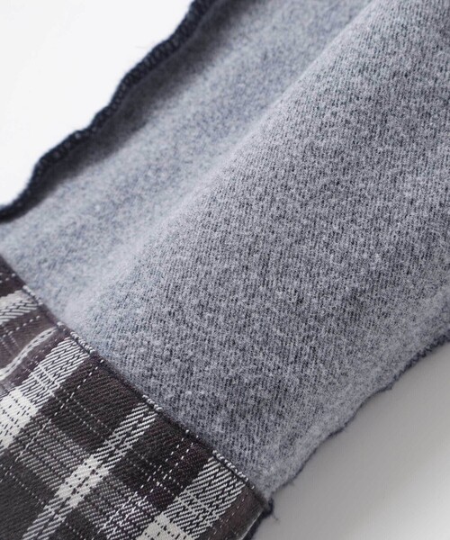 SLAP SLIP（スラップスリップ）の「【裏微起毛】折り返し裾チェックロングパンツ(80~130cm)（デニムパンツ・キッズ・ネイビー/ベージュ・130cm/120cm/90cm/80ｃｍ/110cm/100cm）」の12枚目の写真