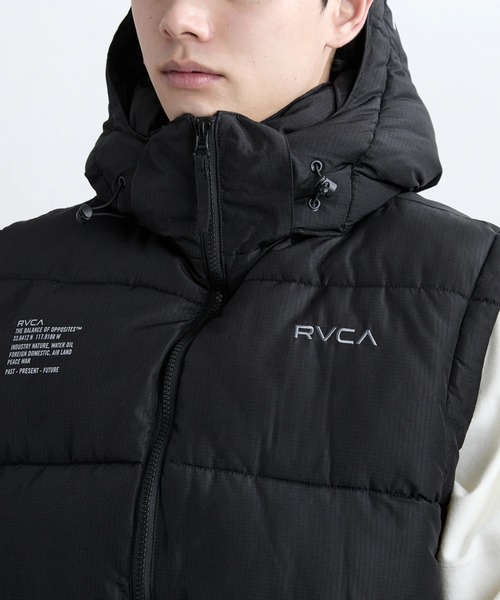 RVCA ダウンベスト OUTLET】RVCA メンズ RVCA PUFFER VEST ベスト 【2025年秋冬モデル】