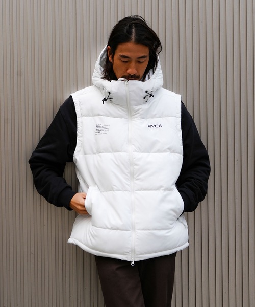 セール】RVCA メンズ RVCA PUFFER VEST ベスト 【2025年秋冬モデル