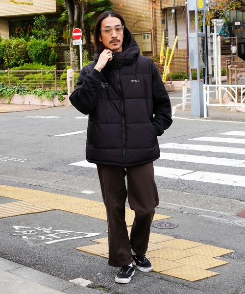 セール】RVCA メンズ RVCA PUFFER VEST ベスト 【2025年秋冬モデル