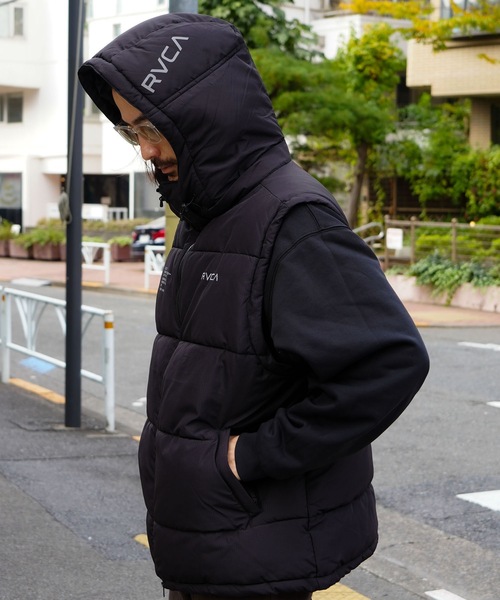 セール】RVCA メンズ RVCA PUFFER VEST ベスト 【2025年秋冬モデル