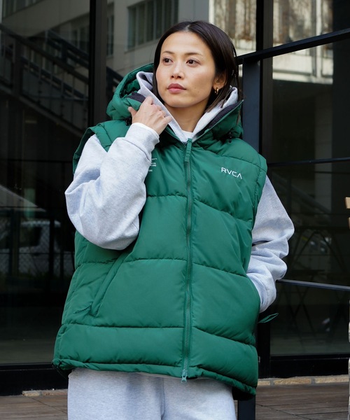 セール】RVCA メンズ RVCA PUFFER VEST ベスト 【2025年秋冬モデル