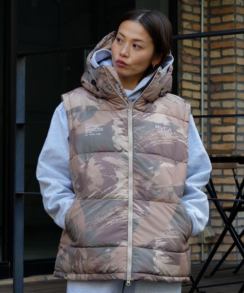 セール】RVCA メンズ RVCA PUFFER VEST ベスト 【2025年秋冬モデル