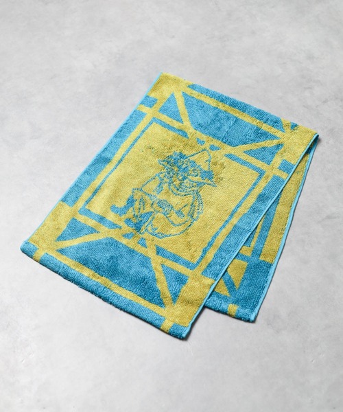 Hippopotamus（ヒポポタマス）の「【RES】【TOWEL THINK LAB ムーミン x HIPPOPOTAMUS】ロングフェイスタオル（タオル・レディース・ネイビー/ゴールド/オレンジ・FREE）」の3枚目の写真