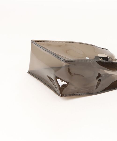 ADAM PATEK（アダムパテック）の「【RES】ADAM PATEK/ アダムパテック 【 CONEY 】CLEAR mini pouch shoulder（ショルダーバッグ・メンズ・ブラック・ONESIZE）」の2枚目の写真