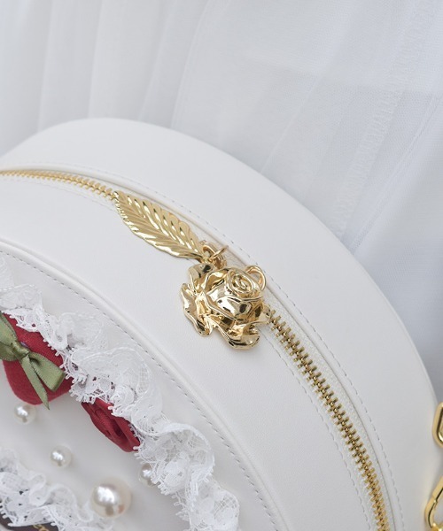 axes femme（アクシーズファム）の「ローズケーキモチーフバッグ（ショルダーバッグ・レディース・ホワイト・FREE）」の6枚目の写真