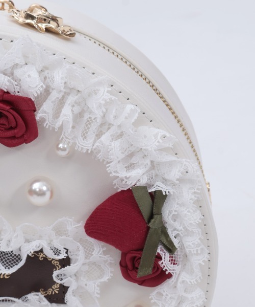 axes femme（アクシーズファム）の「ローズケーキモチーフバッグ（ショルダーバッグ・レディース・ホワイト・FREE）」の12枚目の写真