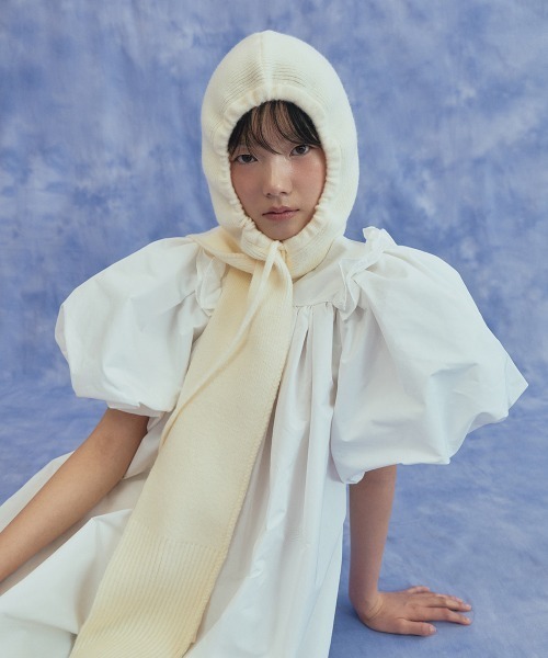 ROCKFISH WEATHERWEAR(ロックフィッシュウェザーウェア)の「WOOLY BALACLAVA(マフラー・レディース・ベージュ/グレー/クリーム/キャメル・FREE)」の13枚目の写真