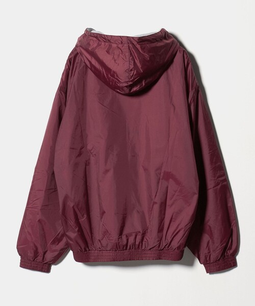 6（ロク）の「＜6(ROKU)＞フーデッド ナイロン ジャケット WINE（その他アウター・レディース・ワイン・M/S）」の4枚目の写真
