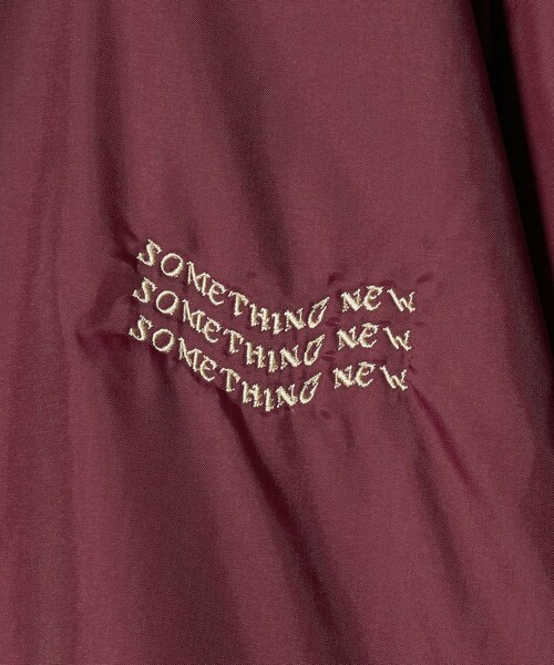 6（ロク）の「＜6(ROKU)＞フーデッド ナイロン ジャケット WINE（その他アウター・レディース・ワイン・M/S）」の9枚目の写真
