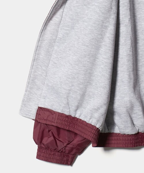 6（ロク）の「＜6(ROKU)＞フーデッド ナイロン ジャケット WINE（その他アウター・レディース・ワイン・M/S）」の11枚目の写真