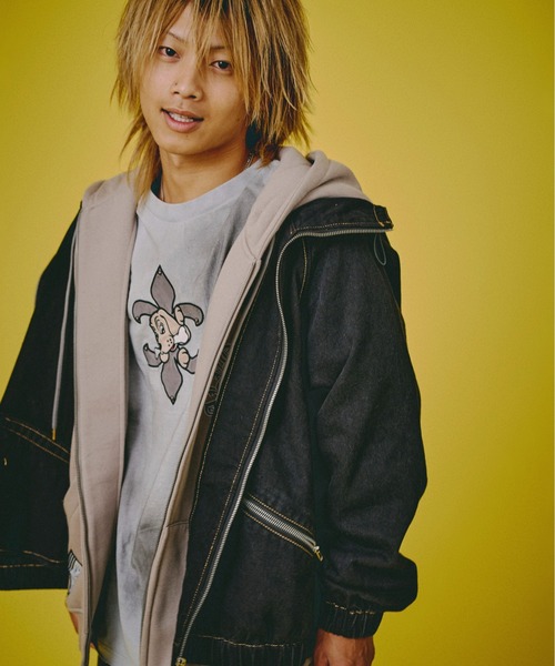 ダイヤ 未使用品 ガルフィー デニム ジャケット パンツ 2点セット I'Z FRONTIER アイズフロンティア 接触冷感ストレッチデニムワーク