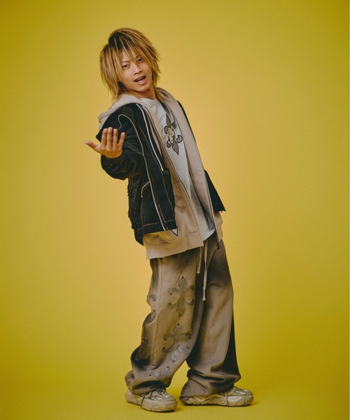 GALFY（ガルフィー）の「GALFY-ぐるグニャデニムパーカー（デニムジャケット・メンズ・ブラック/ブラウン/ブルー・XL/L）」の21枚目の写真