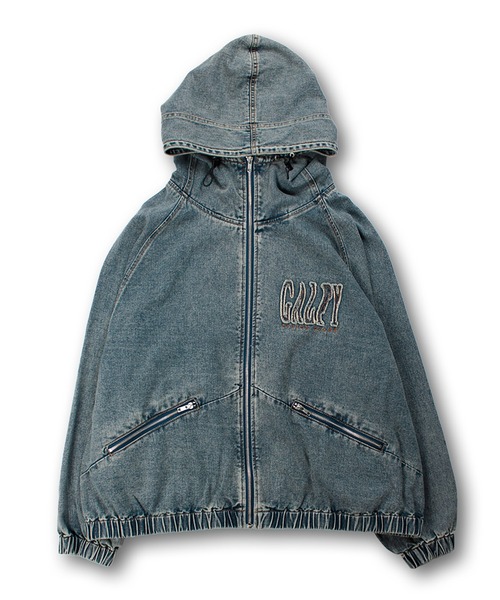 GALFY-ぐるグニャデニムパーカー（デニムジャケット）｜GALFY