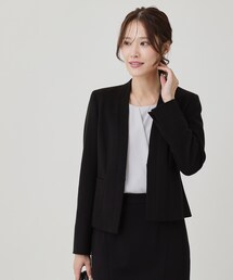 美品✨ クードシャンス ノーカラー スカート スーツ セットアップ 近年モデル 美品✨ クードシャンス ノーカラー スカート スーツ セットアップ 近年