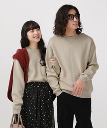 GLOBAL WORK | スウェットライクオテラクニット/581064(ニット/セーター)