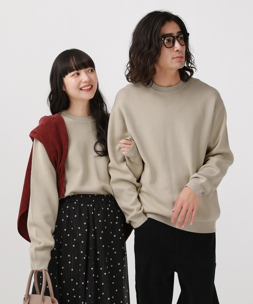 スウェットライクオテラクニット/581064（ニット/セーター）｜GLOBAL