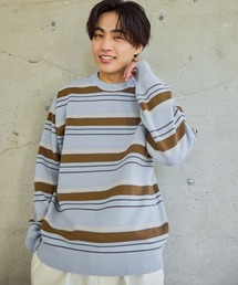 GLOBAL WORK | スウェットライクオテラクニット/581064(ニット/セーター)