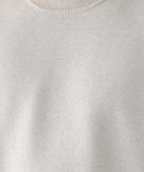 GLOBAL WORK(グローバルワーク)の「スウェットライクオテラクニット/581064(ニット/セーター・メンズ・ブラック/ダークブラウン/ライトグレー/カーキ/チャコールグレー/グレー・X-LARGE/SMALL/LARGE/MEDIUM)」の7枚目の写真