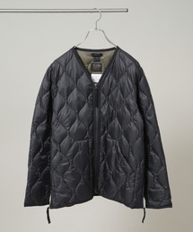 NANO universe（ナノユニバース）の「TAION/MILITARY W-ZIP V NECK DOWN JKT（ダウンジャケット/コート・メンズ）」