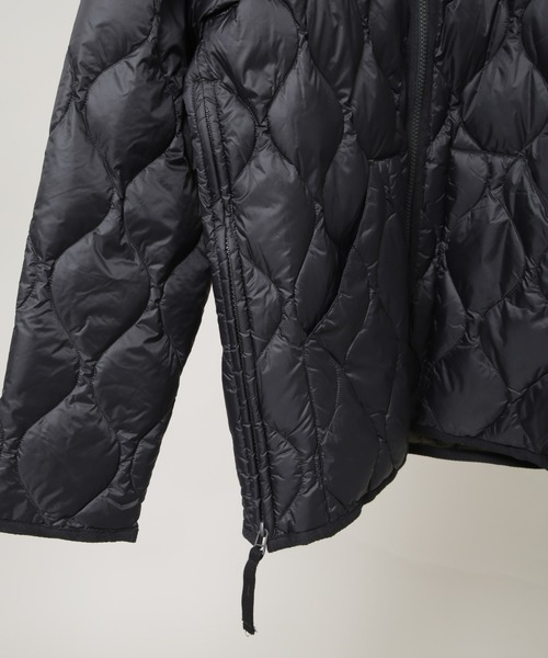 TAION/MILITARY W-ZIP V NECK DOWN JKT（ダウンジャケット/コート