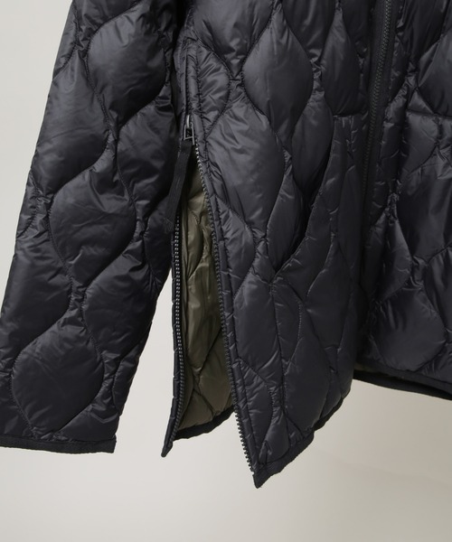 TAION/MILITARY W-ZIP V NECK DOWN JKT（ダウンジャケット/コート