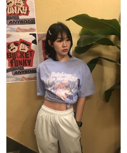 PARTIMENTO(パルティメント)の「フットボールジャージトラックパンツブルー(その他パンツ・レディース・その他・MEDIUM/LARGE/SMALL)」の2枚目の写真