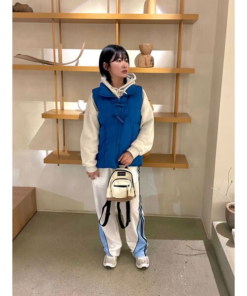 PARTIMENTO(パルティメント)の「フットボールジャージトラックパンツブルー(その他パンツ・レディース・その他・MEDIUM/LARGE/SMALL)」の3枚目の写真