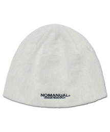 NOMANUAL（NOMANUAL）の「NM HAIRY BEANIE - CREAM（ニットキャップ/ビーニー）」